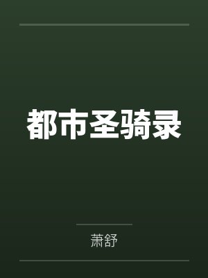 都市圣骑录封面