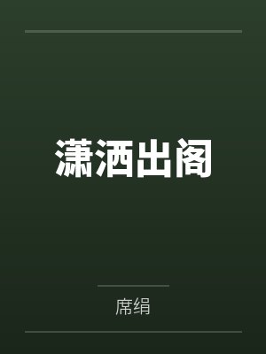 潇洒出阁封面